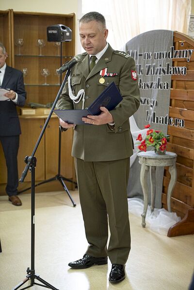 8 lipca 2020, Tarnów. Setna rocznica urodzin płk. Zdzisława Baszaka. Fot. Agnieszka Masłowska (IPN)