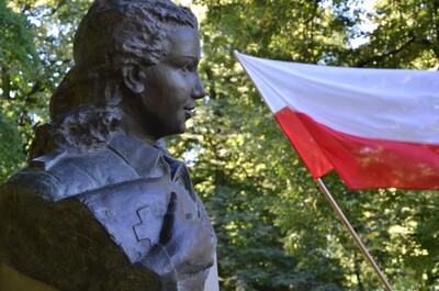 Krakowska uroczystość w 74. rocznicę śmierci Danuty Siedzikówny „Inki” - fot. Ż. Wierzgacz