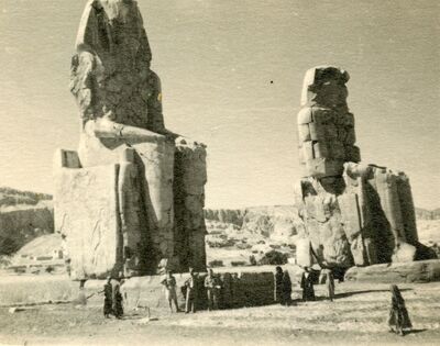 Wycieczka żołnierzy SBSK (Egipt, 1940-1941). Fot. ze zbiorów R. Dyrcza