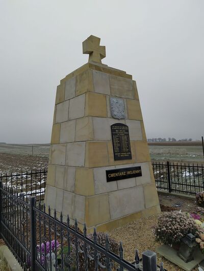 Wyremontowany pomnik w Kaszowie
