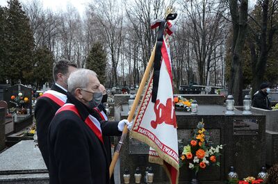 23.12.2020 w Tarnowie-Mościcach pochowano Władysławę Piątkowską-Szmid. Fot. Janusz Ślęzak (IPN)