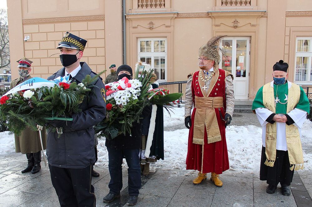 11.02.2021 w Krakowie uczczono gen. Kuklińskiego w 17. rocznicę jego śmierci. Fot. Janusz Ślęzak (IPN)