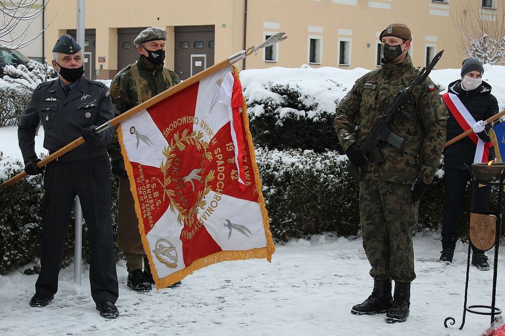13.02.2021. 80. rocznica pierwszego zrzutu cichociemnych w Dębowcu. Fot. Janusz Ślęzak (IPN)