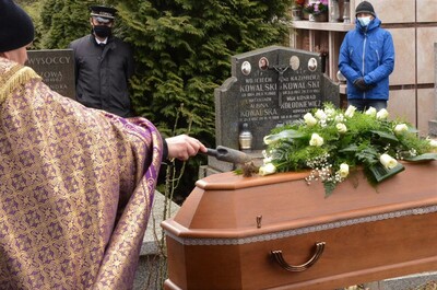 Uroczystości pogrzebowe śp. Amelii Dunin, fot. Żaneta Wierzgacz IPN