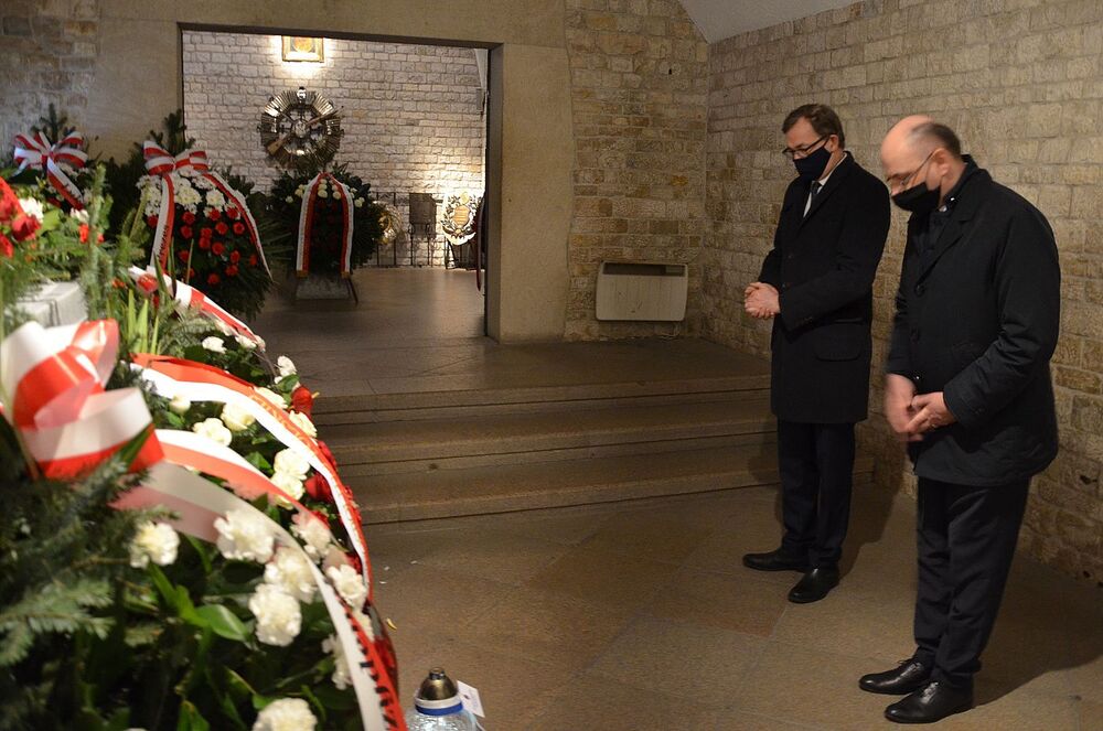 Kraków. Jedenasta rocznica katastrofy smoleńskiej. Fot. Janusz Ślęzak (IPN)