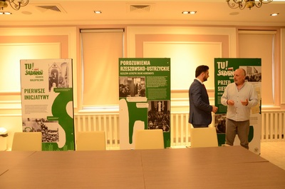 Wystawa „TU rodziła się Solidarność rolników” w Zakliczynie, fot. Żaneta Wierzgacz (IPN)