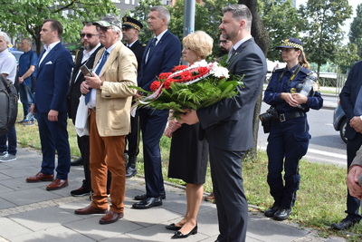 75. rocznica pogromu Żydów w Kielcach - fot. Katarzyna Pronobis (IPN)