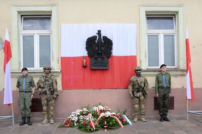 Uroczystości w Krakowie w przeddzień 77. rocznicy akcji specjalnej Koppe. Fot. Janusz Ślęzak (IPN)