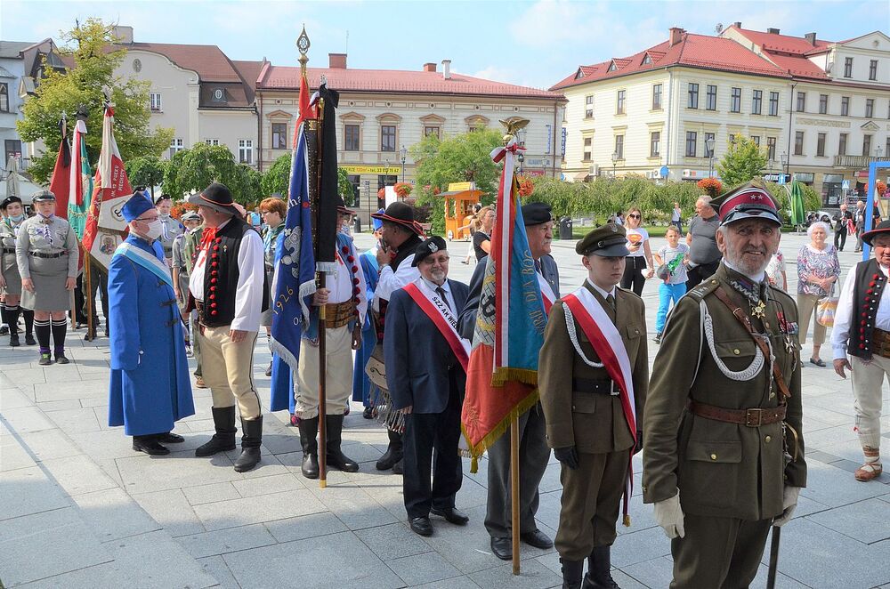 23.07.2021. Uroczystości pogrzebowe kpt. Wojciecha Stypuły „Bartka” w Wadowicach. Fot. Janusz Ślęzak (IPN)