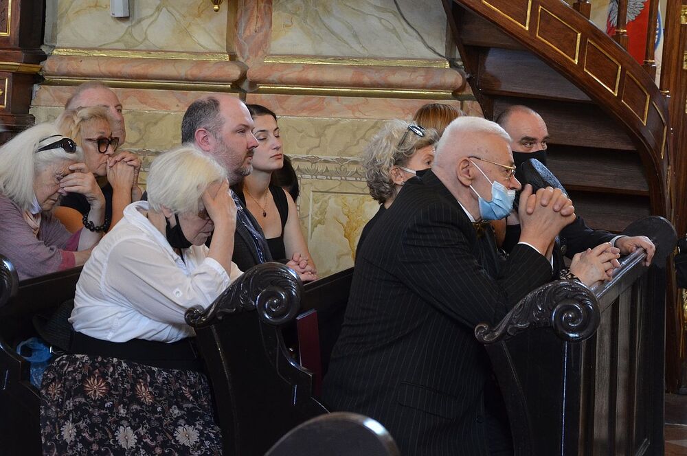 23.07.2021. Uroczystości pogrzebowe kpt. Wojciecha Stypuły „Bartka” w Wadowicach. Fot. Janusz Ślęzak (IPN)