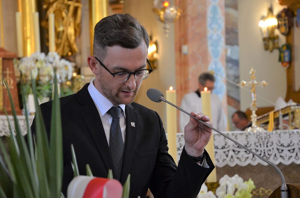 23.07.2021. Uroczystości pogrzebowe kpt. Wojciecha Stypuły „Bartka” w Wadowicach. Fot. Janusz Ślęzak (IPN)