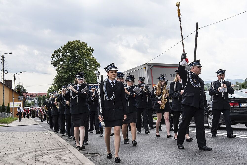 23.07.2021. Uroczystości pogrzebowe kpt. Wojciecha Stypuły „Bartka” w Wadowicach. Fot. Agnieszka Masłowska (IPN)