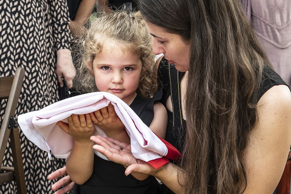 23.07.2021. Uroczystości pogrzebowe kpt. Wojciecha Stypuły „Bartka” w Wadowicach. Fot. Agnieszka Masłowska (IPN)