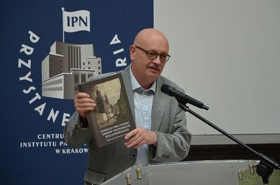 Wystawa o bł. bp. Grzegorzu Chomyszynie na Przystanku Historia IPN w Krakowie. Fot. Janusz Ślęzak (IPN)