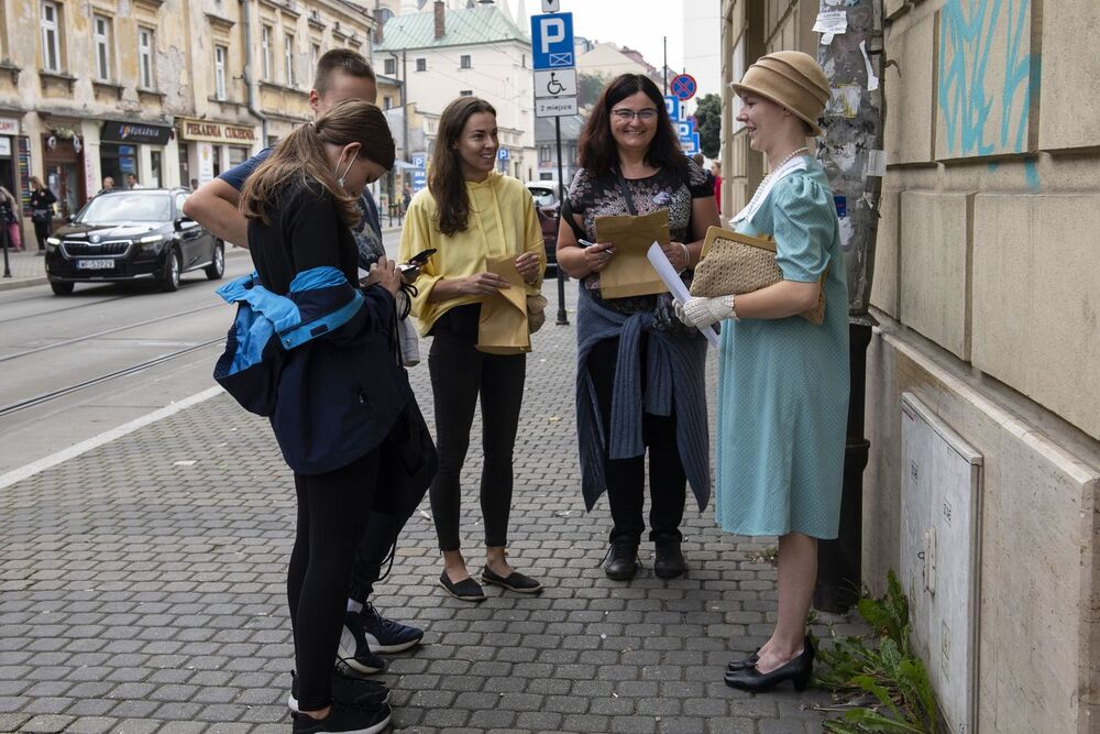 Gra miejska „Zakonspiruj Kraków”. Fot. IPN