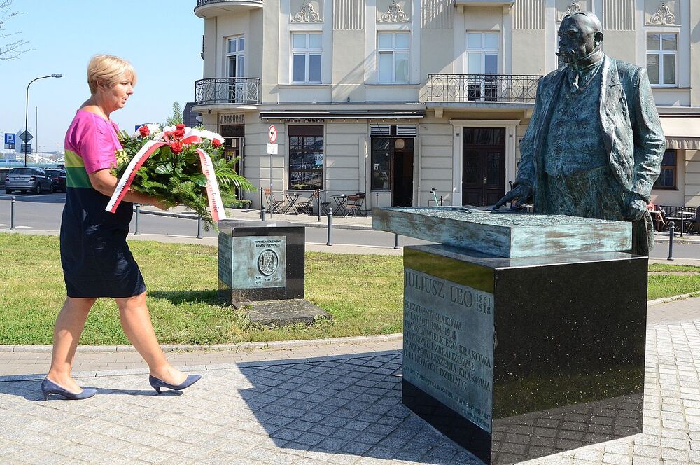 160. rocznica urodzin Juliusza Lea. Fot. Janusz Ślęzak (IPN)