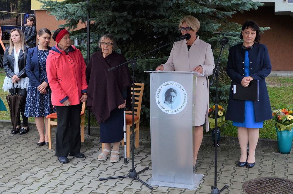 Uroczystości w Pogórskiej Woli. Fot. Jan Wnuk (IPN)