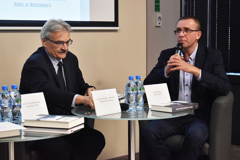 Dyskusja na Przystanku Historia w Kielcach. Fot. Katarzyna Pronobis (IPN)