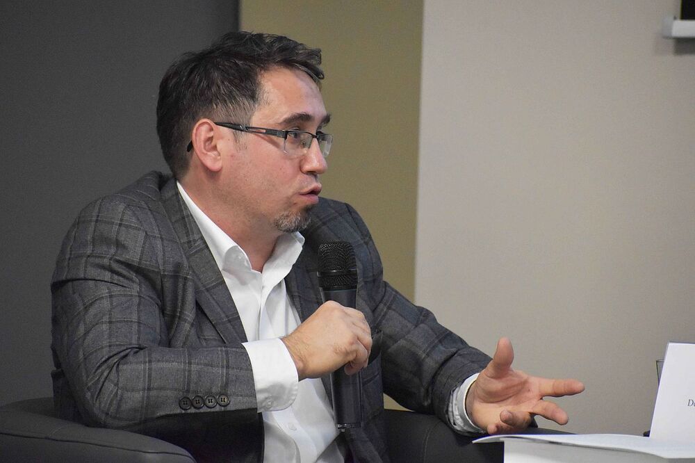 Dyskusja na Przystanku Historia w Kielcach. Fot. Katarzyna Pronobis (IPN)