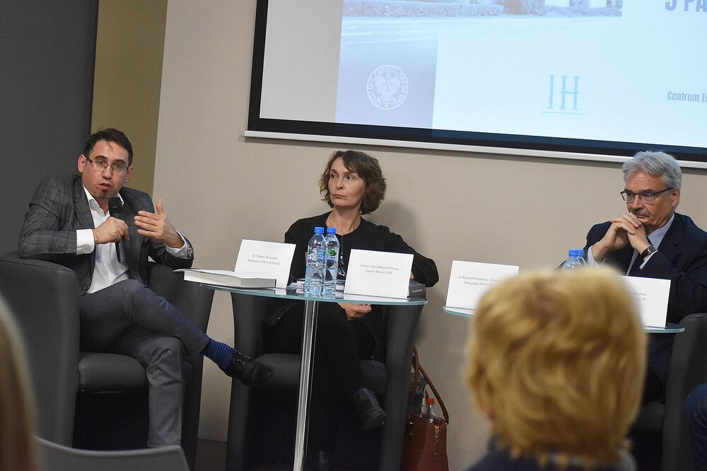 Dyskusja na Przystanku Historia w Kielcach. Fot. Katarzyna Pronobis (IPN)