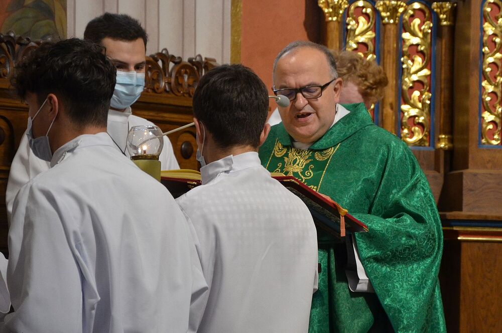 Przedstawiciele IPN na Zaduszkach Witosowych w Wierzchosławicach. Fot. Janusz Ślęzak (IPN)