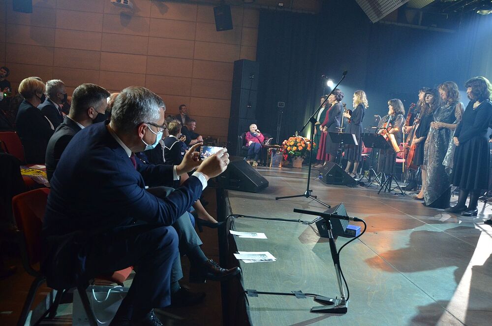 Koncert „Siła miłości” w Krakowie. Fot. Janusz Ślęzak (IPN)