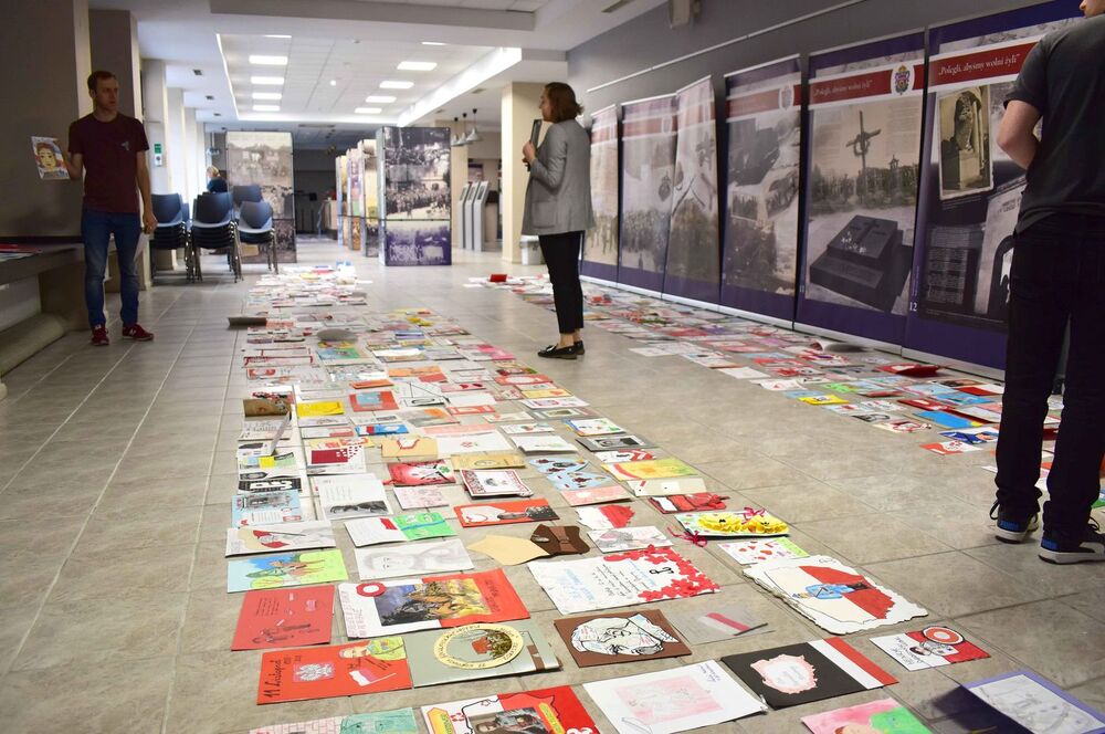 Kielce. Międzynarodowy konkurs „Laurka dla bohatera”. Fot. Katarzyna Pronobis