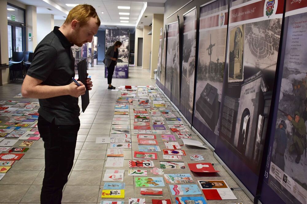 Kielce. Międzynarodowy konkurs „Laurka dla bohatera”. Fot. Katarzyna Pronobis