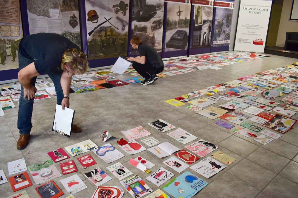 Kielce. Międzynarodowy konkurs „Laurka dla bohatera”. Fot. Katarzyna Pronobis