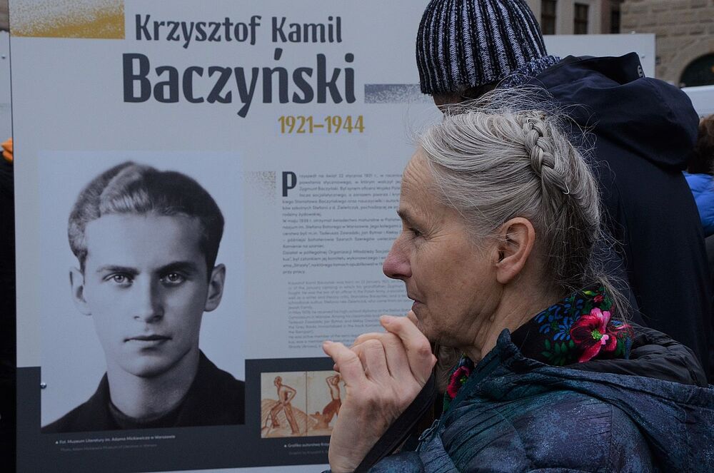 Wystawa „Pokolenie Baczyńskiego” w Krakowie. Fot. Janusz Ślęzak (IPN)