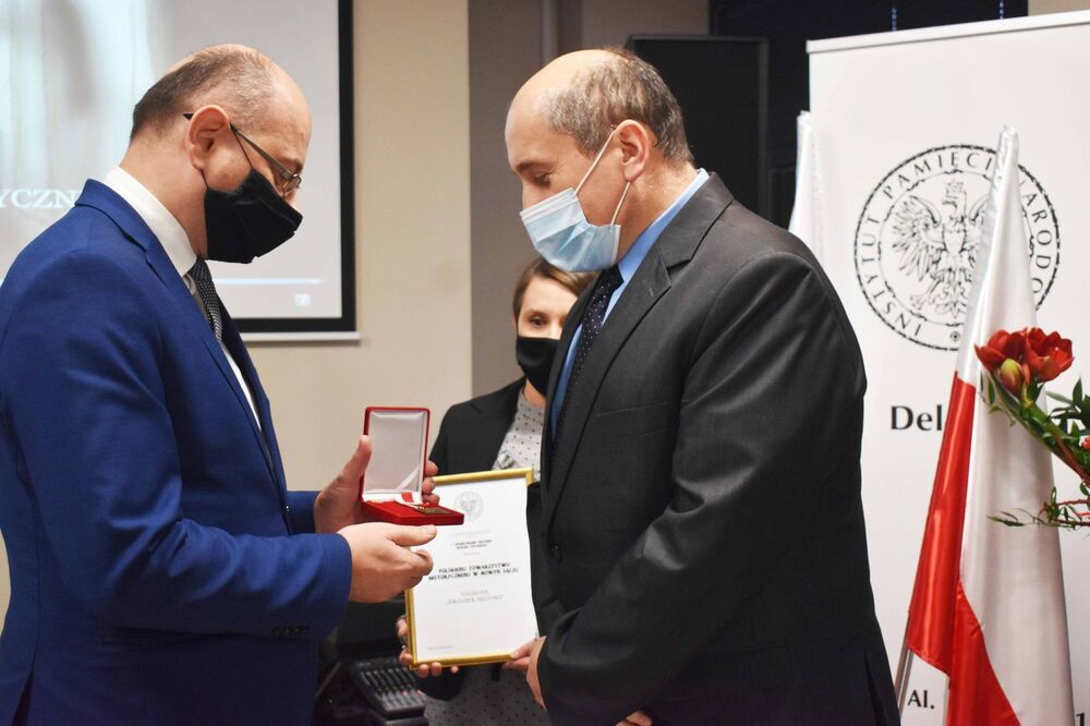 W Kielcach wręczono nagrody honorowe Świadek Historii. Fot. Katarzyna Pronobis (IPN)