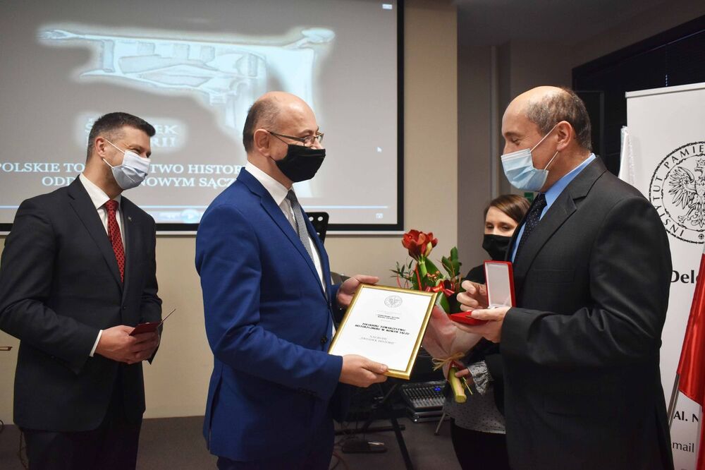 W Kielcach wręczono nagrody honorowe Świadek Historii. Fot. Katarzyna Pronobis (IPN)