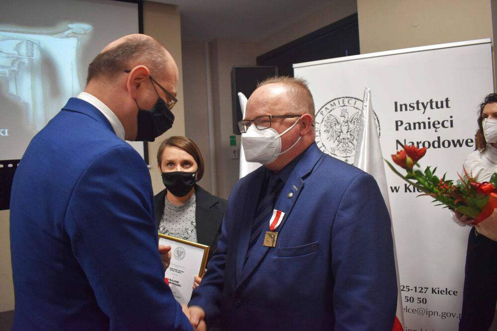 W Kielcach wręczono nagrody honorowe Świadek Historii. Fot. Katarzyna Pronobis (IPN)