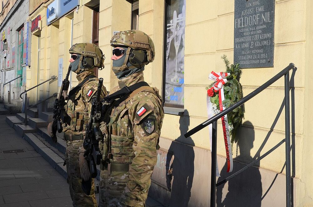 69. rocznica śmierci gen. Fieldorfa „Nila”. Uroczystości w Krakowie. Fot. Janusz Ślęzak (IPN)