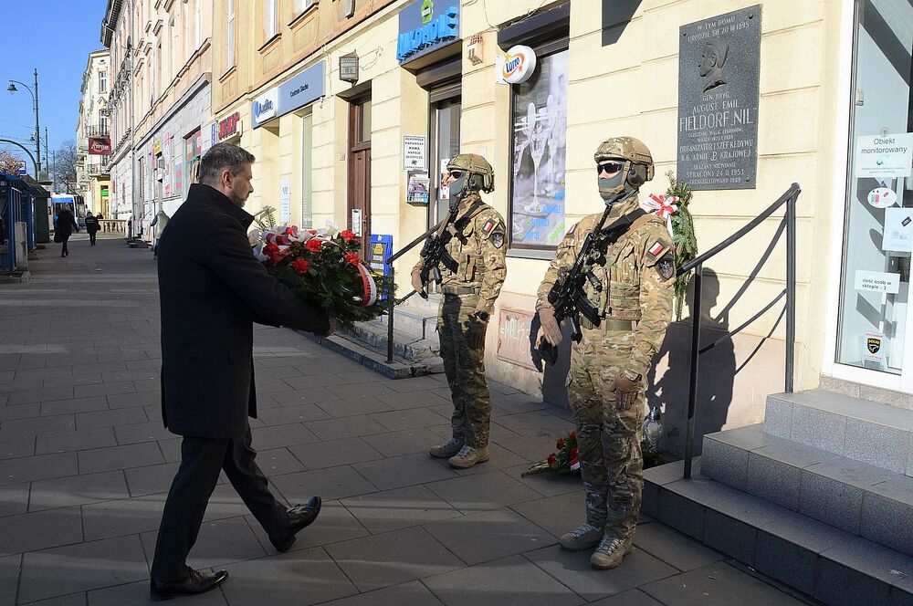 69. rocznica śmierci gen. Fieldorfa „Nila”. Uroczystości w Krakowie. Fot. Janusz Ślęzak (IPN)