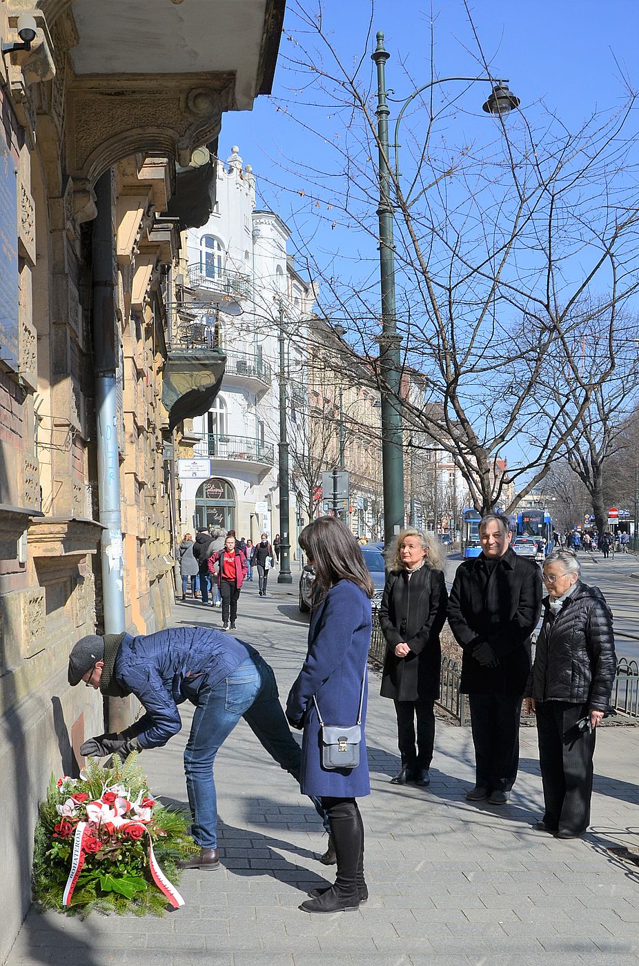 W Krakowie uczczono profesorów i studentów tajnego nauczania na UJ. Fot. Janusz Ślęzak (IPN)