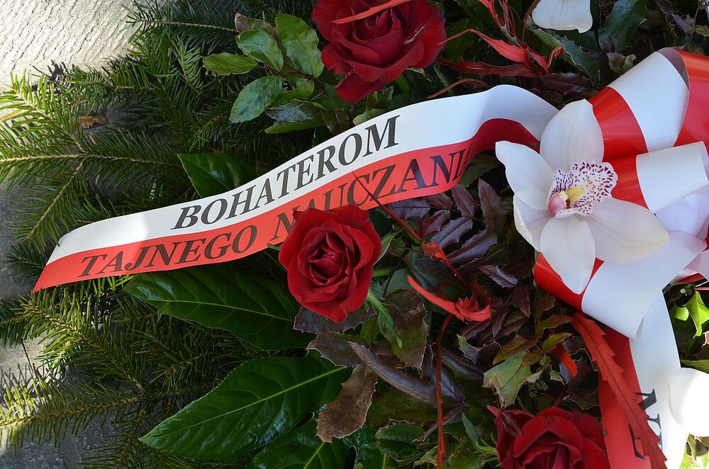 W Krakowie uczczono profesorów i studentów tajnego nauczania na UJ. Fot. Janusz Ślęzak (IPN)