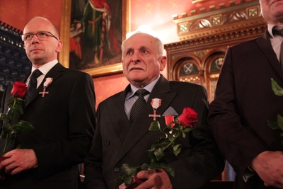 Uroczystość wręczenia Krzyży Wolności i Solidarności – Kraków, 8 listopada 2016