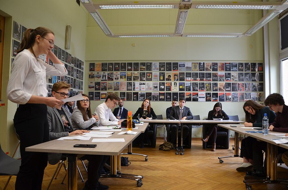 VI Małopolski Turniej Debat Historycznych. Fot. Janusz Ślęzak (IPN)