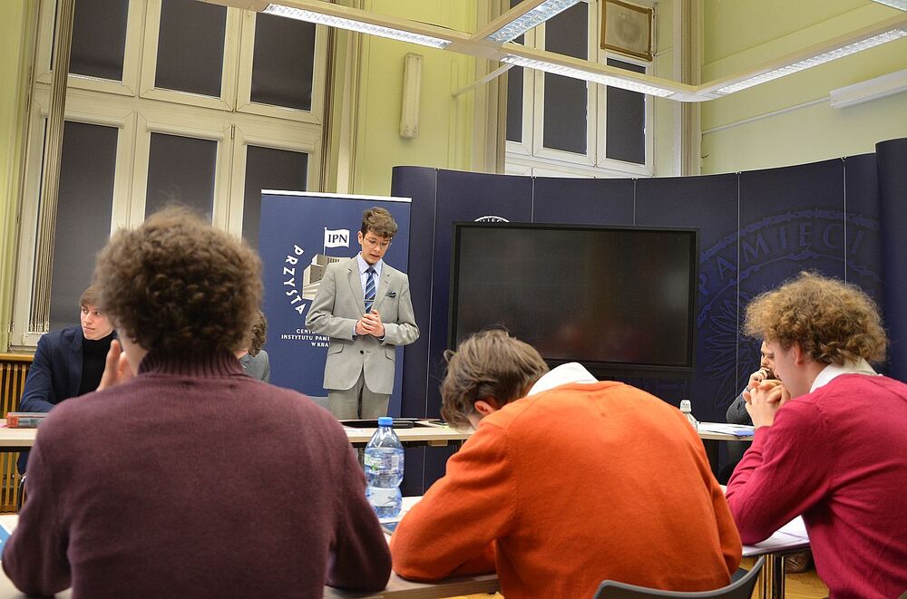 VI Małopolski Turniej Debat Historycznych. Fot. Janusz Ślęzak (IPN)