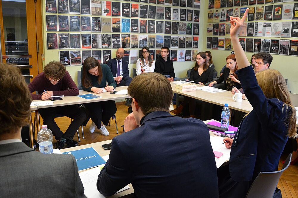 VI Małopolski Turniej Debat Historycznych. Fot. Janusz Ślęzak (IPN)