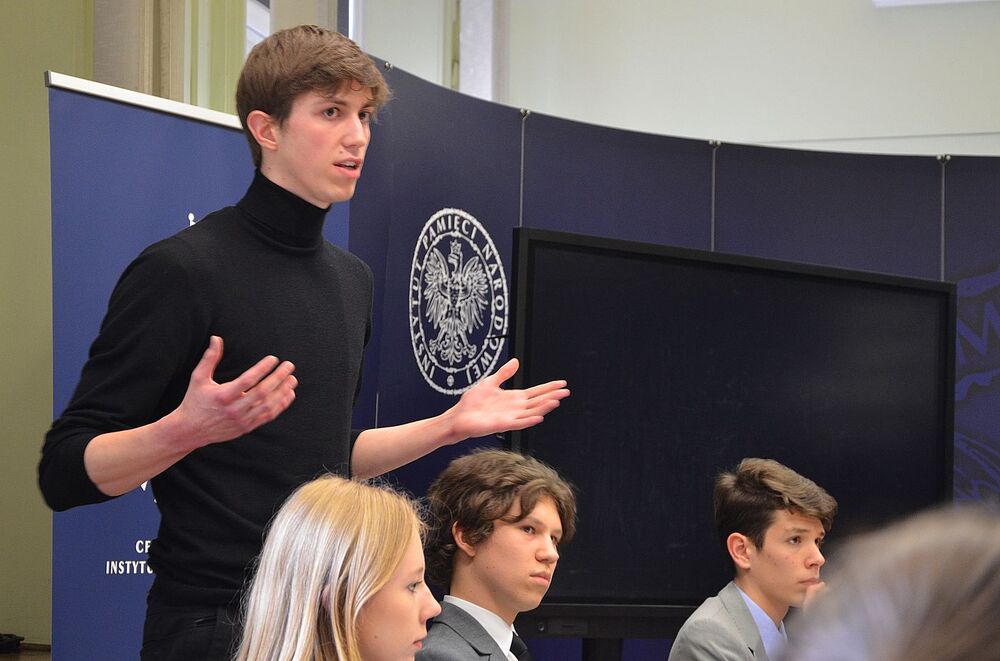 VI Małopolski Turniej Debat Historycznych. Fot. Janusz Ślęzak (IPN)