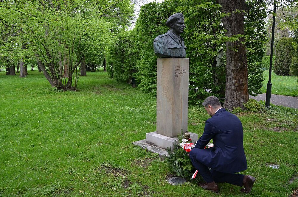 130. rocznica urodzin gen. Sosabowskiego. Fot. Janusz Ślęzak (IPN)