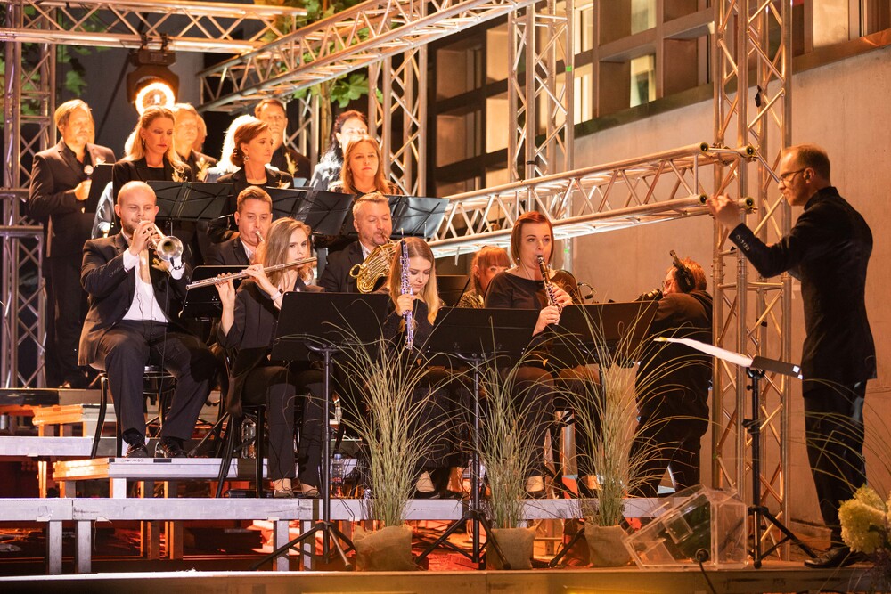 Widowisko muzyczne „Historia Szarego”. Fot. Mikołaj Bujak (IPN)