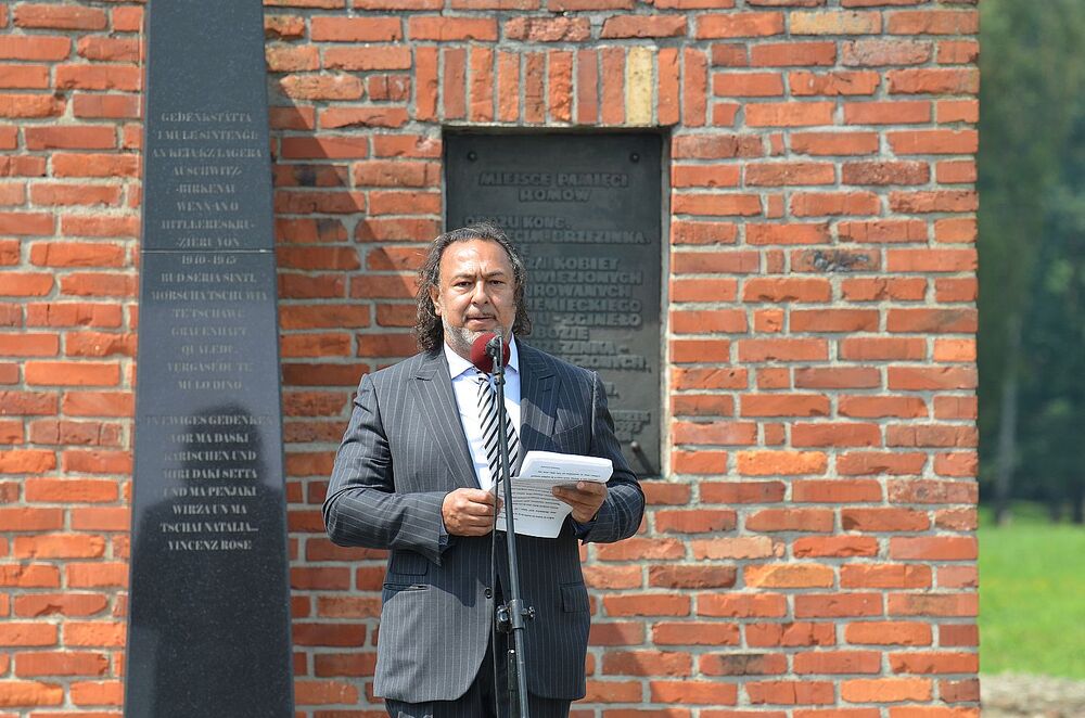 Dzień Pamięci o Zagładzie Romów i Sinti. Fot. Janusz Ślęzak (IPN)