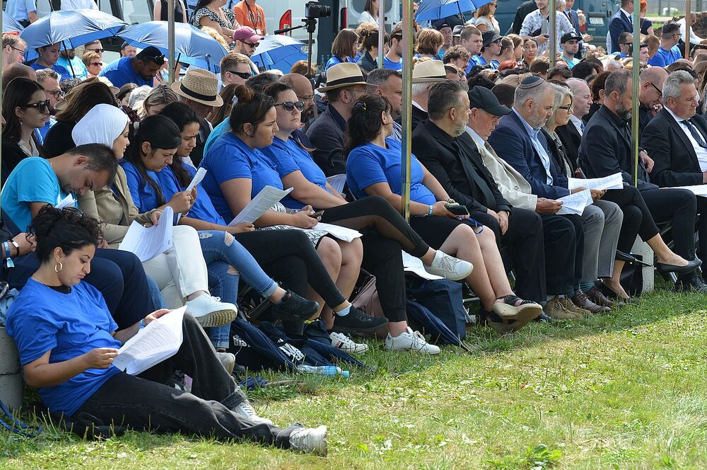 Dzień Pamięci o Zagładzie Romów i Sinti. Fot. Janusz Ślęzak (IPN)