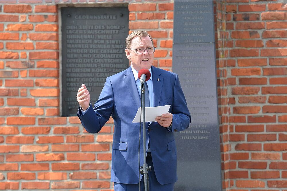 Dzień Pamięci o Zagładzie Romów i Sinti. Fot. Janusz Ślęzak (IPN)