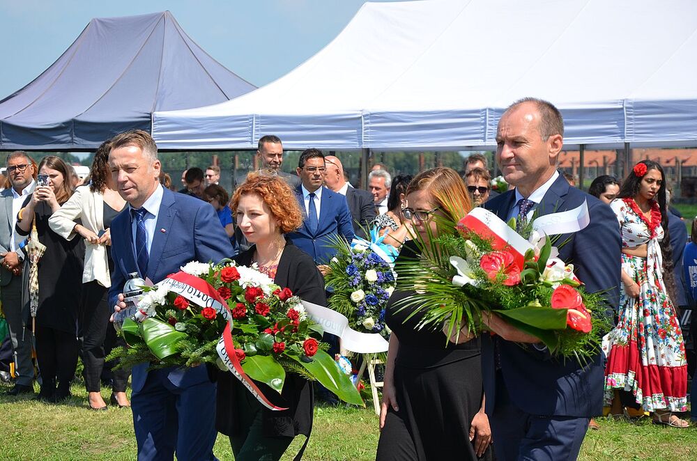 Dzień Pamięci o Zagładzie Romów i Sinti. Fot. Janusz Ślęzak (IPN)