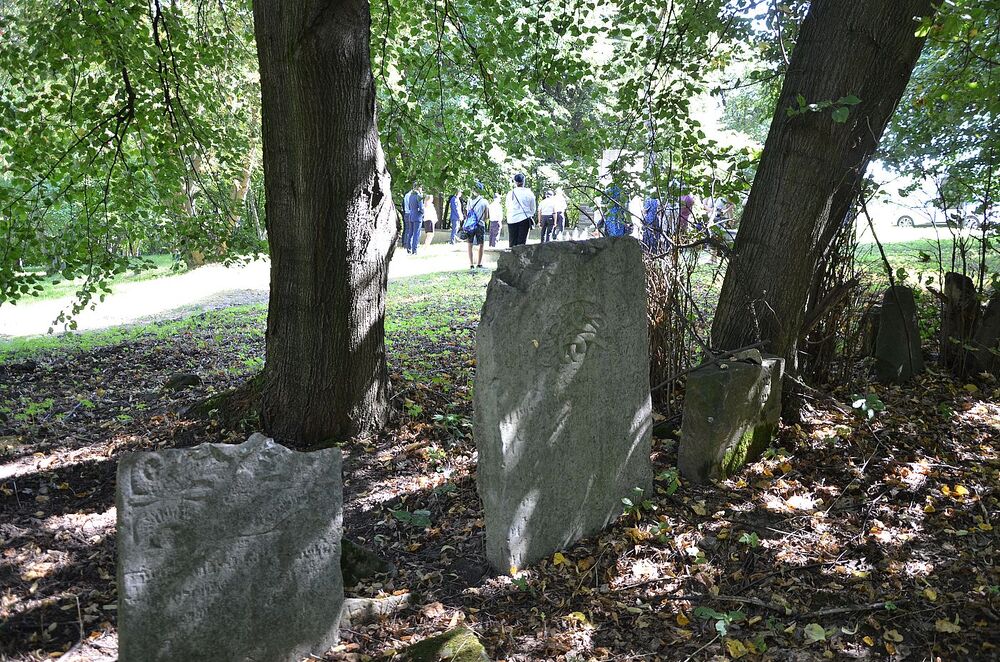 W Wieliczce uczczono pamięć Żydów – ofiar niemieckiej Akcji Reinhardt. Fot. Janusz Ślęzak (IPN)