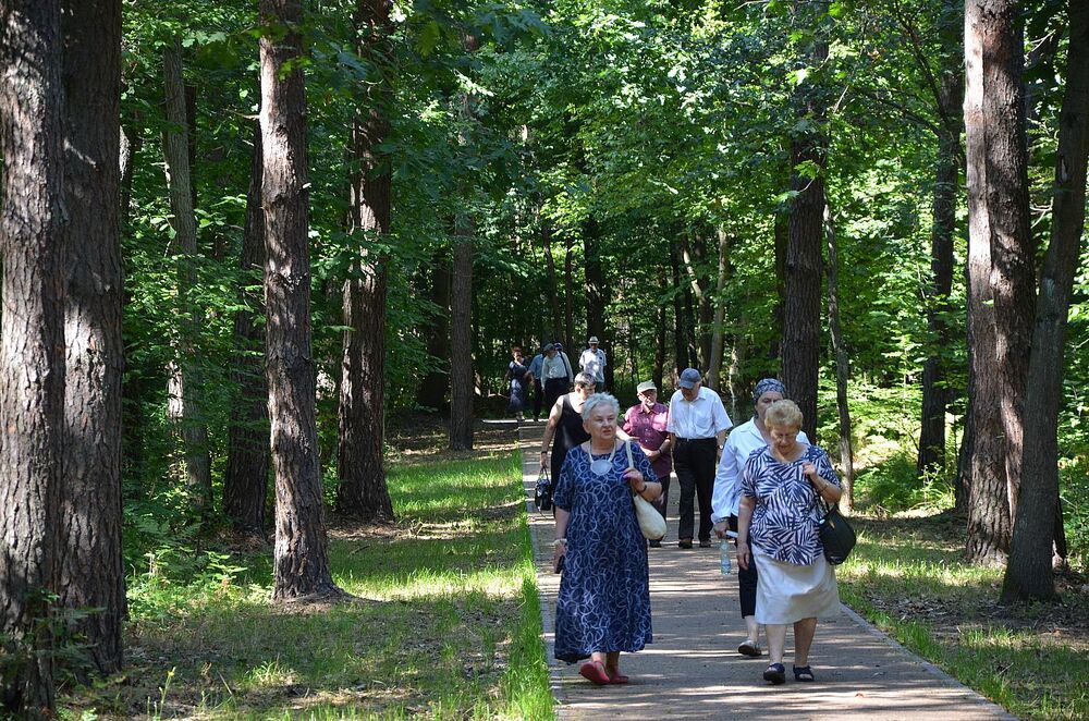 W Niepołomicach uczczono pamięć Żydów – ofiar niemieckiej Akcji Reinhardt. Fot. Janusz Ślęzak (IPN)